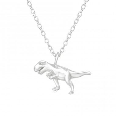 Dinosaurus - Striebro 925 Náhrdelníky bez kameňov A4S44690