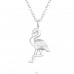 Colier flamingo - Argint 925 Coliere Argint Fără Pietre A4S45588