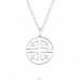 Korean Zen symbole - 925 Sterling Silver Necklace Without Stones A4S45997