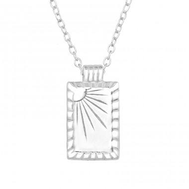 Sunshine - 925 Sterling Silver Necklace without stones A4S46721