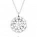 Zodiac Sign - 925 Sterling Silver Necklace Without Stones A4S47627