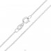 46 cm Cable - 925 Sterling Silver Silver Chains A4S23894
