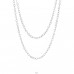 45 cm Silber Doppelkette - Schmuck Silber 925 Silberketten A4S35077