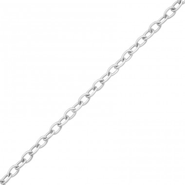 42 cm Cable chain - 925 Sterling Silver Silver Chains A4S35150