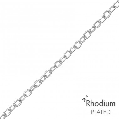 35 cm strieborná retiazka s 5 cm predĺžením - Šperkové Striebro 925 Strieborné Retiazky A4S42212