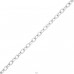 Silver Necklace 39cm Cable Chain - 925 Sterling Silver Silver Chains A4S46093