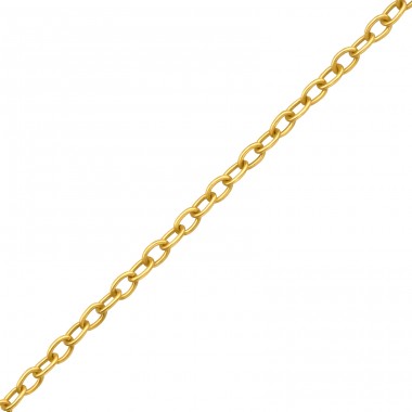 Golden chain 45cm - 925 Sterling Silver Silver Chains A4S46378