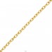 Golden chain 45cm - 925 Sterling Silver Silver Chains A4S46378