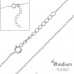  Kábel lánc 39 cm - 925 Ezüst Láncok A4S48619