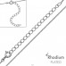 Kábel lánc 45 cm - 925 Ezüst Láncok A4S48633