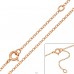 39cm golden chain - 925 Sterling Silver Silver Chains A4S49106