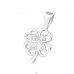 Floare din Argint - Argint 925 Pandantive cu zirconiu A4S20761
