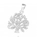 Tree Of Life - 925 Sterling Silver Pendants with Zirconia stones A4S36863