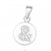 Ampersand Pendant with Zirconia  - 925 Sterling Silver Pendants With Zirconia Stones A4S46548