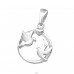Love Brides - Silber 925 Einfache Anhänger A4S33418