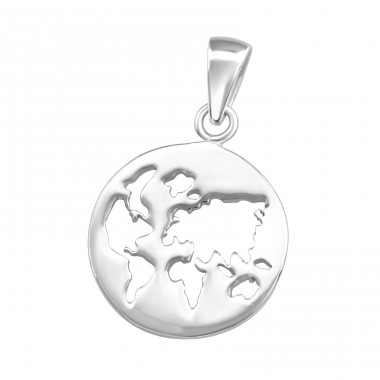 Earth - 925 Sterling Silver Pendants without stones A4S36750