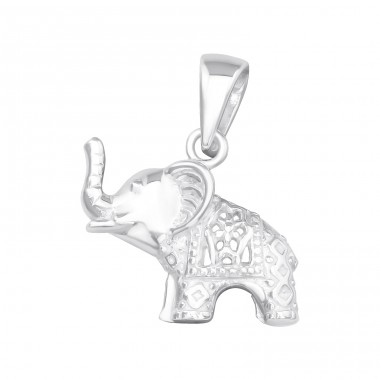 Elephant - 925 Sterling Silver Pendants without stones A4S39465