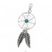 Dreamcatcher - 925 Sterling Silver Pendants without stones A4S39916