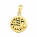 "I love you to the moon & back" - 925 Sterling Silver Pendants Without Stones A4S42128