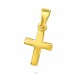 Golden Cross - 925 Sterling Silver Basic Pendants A4S42130