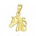 Golden Unicorn - 925 Sterling Silver Basic Pendants A4S42131