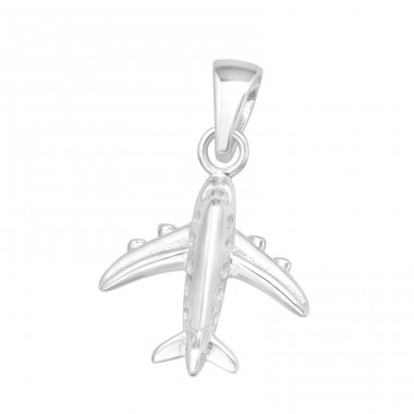 Plane - 925 Sterling Silver Pendants without stones A4S44413