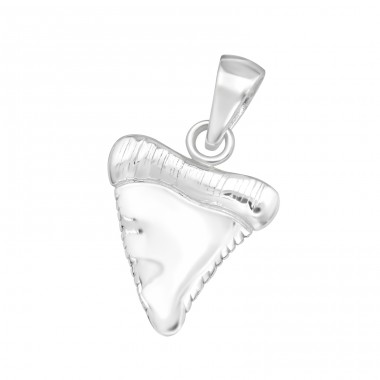Shark's Tooth - 925 Sterling Silver Pendants without stones A4S44422