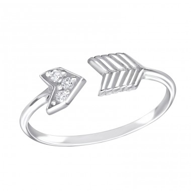 Săgeată - Argint 925 Inele cu zirconiu A4S15064