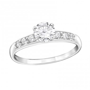 Sprinkled - 925 Sterling Silver Rings with stones A4S15446