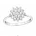 Floare - Argint 925 Inele cu pietre A4S15453