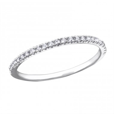 Linie - Argint 925 Inele cu zirconiu A4S22434