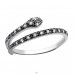 Snake - 925 Sterling Silver Rings with stones A4S30967