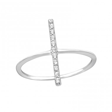 Bar - 925er Silber Ringe mit Steinen A4S33914