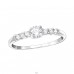 Dekoriert - Schmuck Silber 925 Ringe mit Zirkon A4S36164