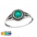 Oxidized - 925 Sterling Silver Rings with stones A4S38809