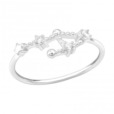 September-Libra - 925 Sterling Silver Rings with Zirconia stones A4S39350