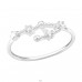 September-Libra - 925 Sterling Silver Rings with Zirconia stones A4S39350