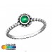 Oxidized - 925 Sterling Silver Basic Rings A4S40010