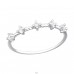 Sparkling - 925 Sterling Silver Rings with Zirconia stones A4S40179