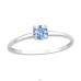 Rund - Schmuck Silber 925 Ringe mit Zirkon A4S40931