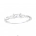 Rectangle - 925 Sterling Silver Rings with stones A4S41421
