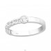 Braid - 925 Sterling Silver Rings with stones A4S41440