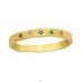 Golden Multicolor zirconia ring - 925 Sterling Silver Rings With Zirconia Stones A4S43022