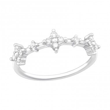 Northern Stars - 925 Sterling Silver Rings with stones A4S43588