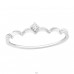 Crown - 925 Sterling Silver Rings with stones A4S44008