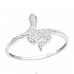 Snake - 925 Sterling Silver Rings with stones A4S44945