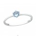Solitaire - 925 Sterling Silver Rings with stones A4S45022