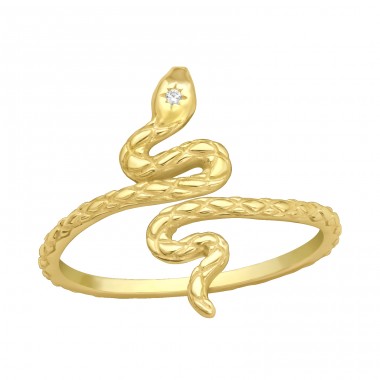 Snake Ring - 925 Sterling Silver Rings With Stones A4S46237