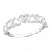 Herz Der Ewigkeit - 925er Silber Ringe mit Steinen A4S47205