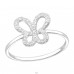 Inel fluture cu pietre - Argint 925 Inele Cu Pietre A4S47220